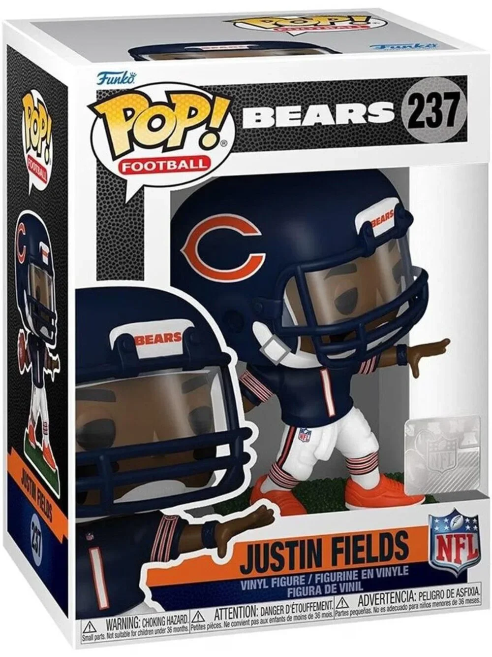 Funko Pop Football - Bears - Justin Fields (#237, NEW)